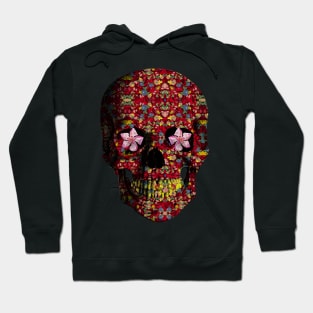 Red Roses Skull V.1 Hoodie